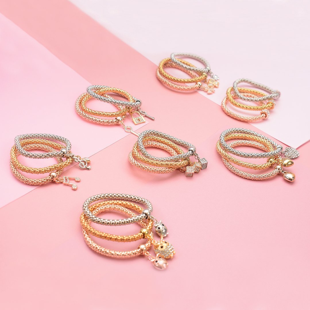GSR Bracelet Set- Owl by Dealightful Finds