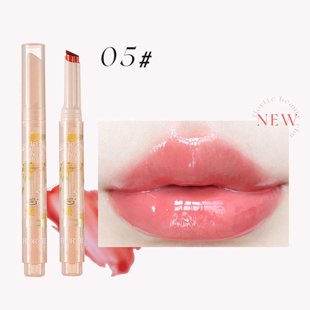 FLORTTE First Kiss Love Stick Lipstick Pen with Mirror by Dealightful Finds