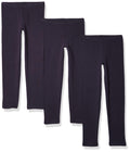 Hanes Little Girls Leggings (Pack of 3) Navy Medium by Dealightful Finds