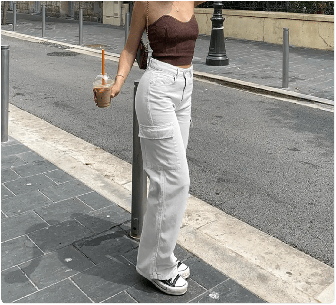 Women’s Straight Leg Jeans by Dealightful Finds