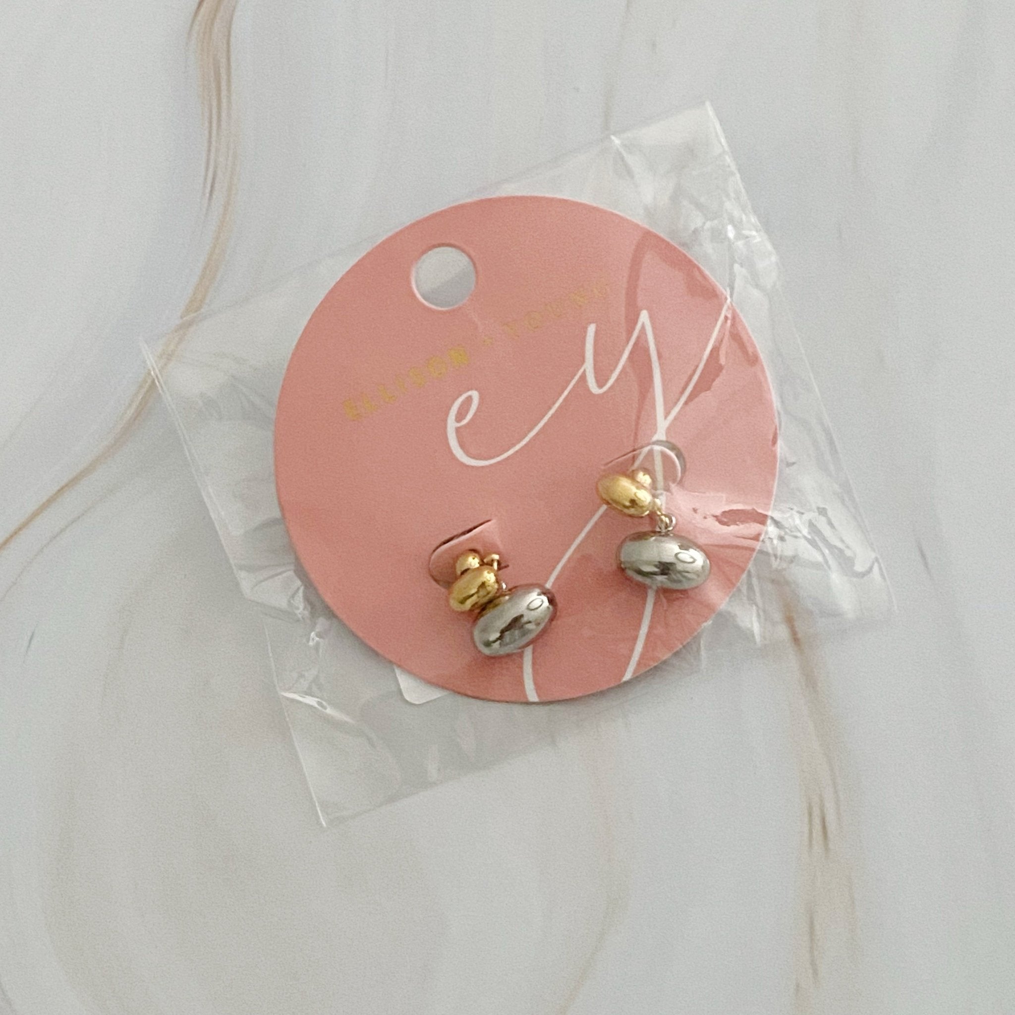 Dangling Mini Bean Earrings by Dealightful Finds