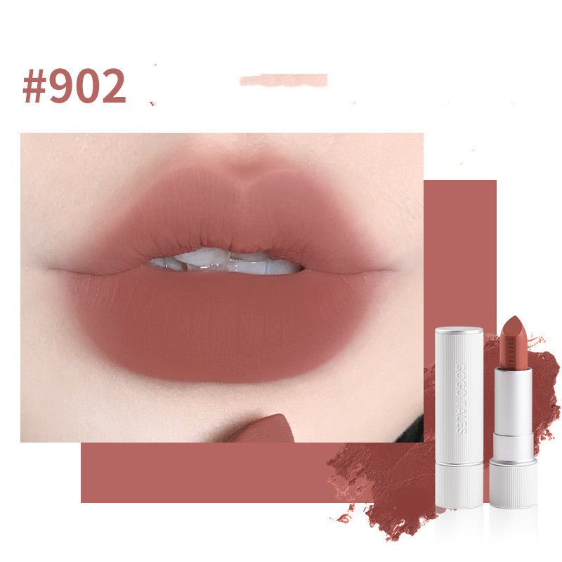 Retro Velvet Lipstick in Striped Caramel Chestnut by Dealightful Finds