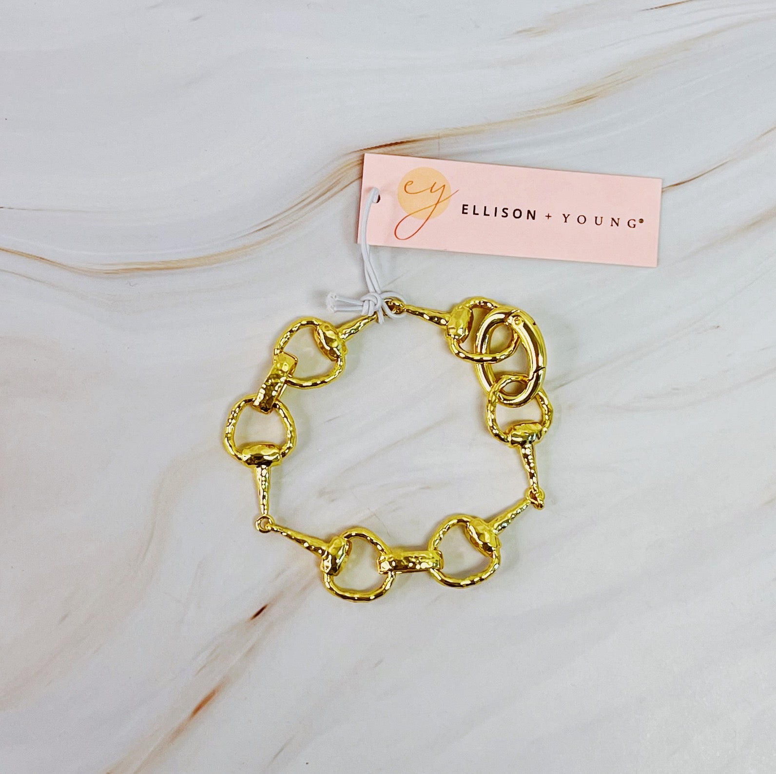 Equestrian Linked Bracelet by Dealightful Finds