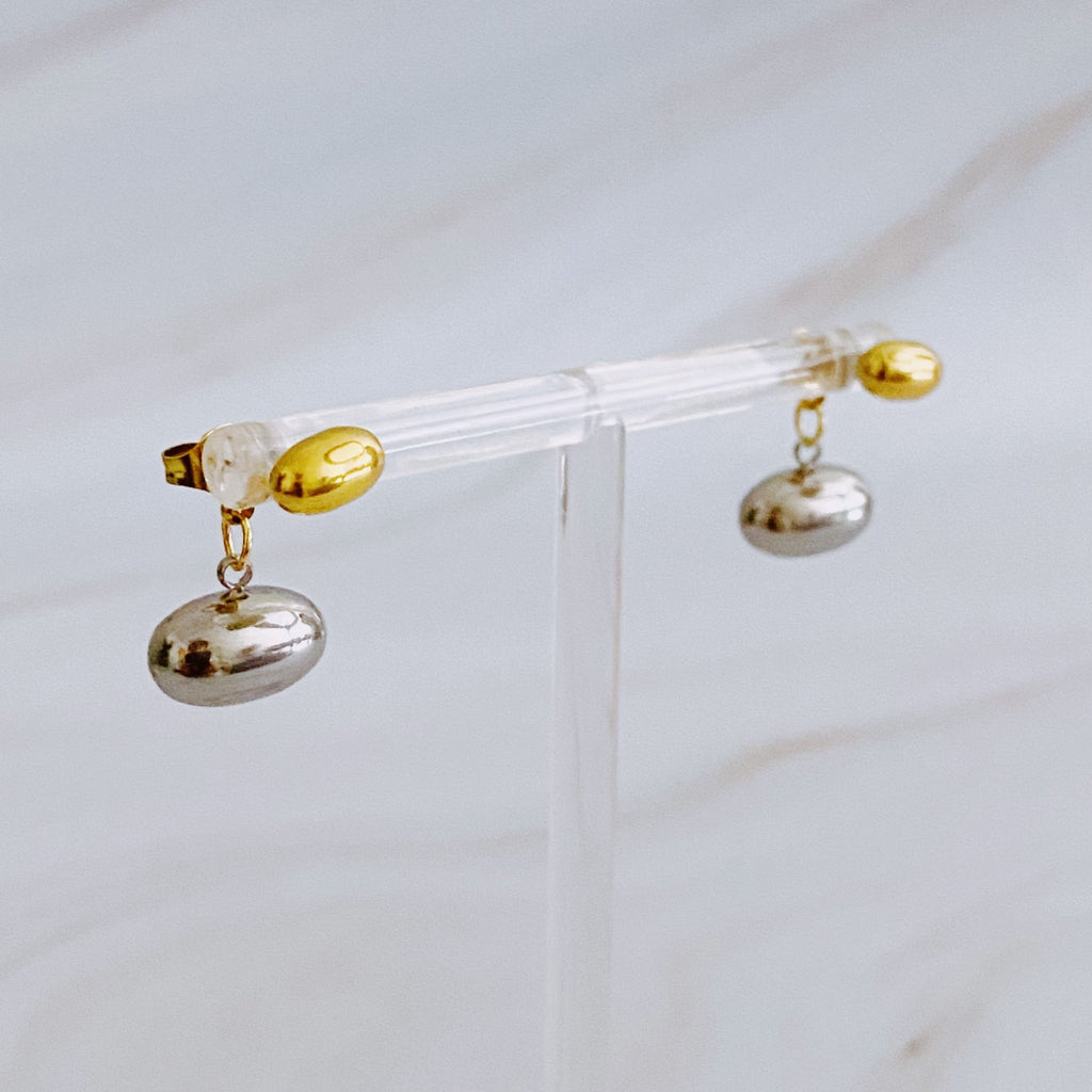 Dangling Mini Bean Earrings by Dealightful Finds