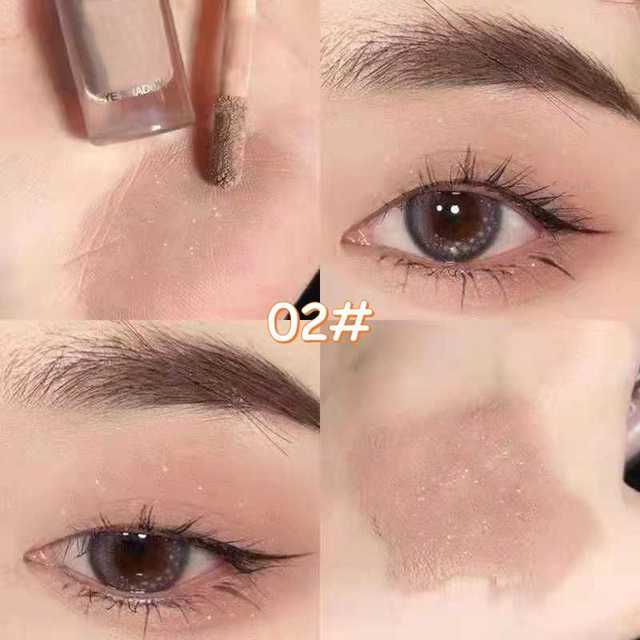 Brown Glitter Eyeshadow Stick and Contour Cream Makeup by Dealightful Finds