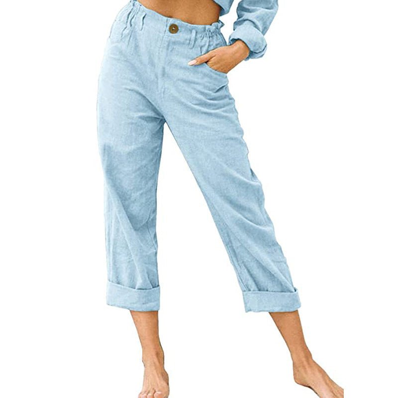 Summer Fashion Loose High-Waist Women's Wear by Dealightful Finds
