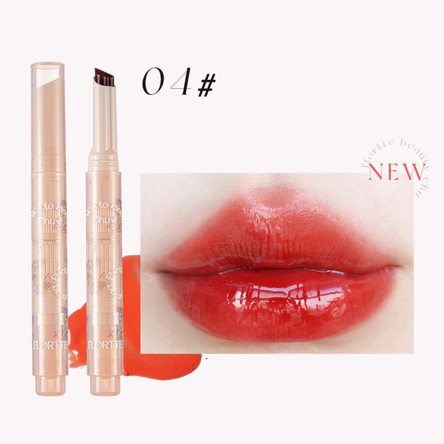 FLORTTE First Kiss Love Stick Lipstick Pen with Mirror by Dealightful Finds