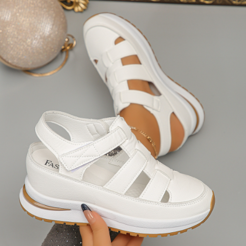 Women’s Thick Sole Breathable Wedge Sandals by Dealightful Finds