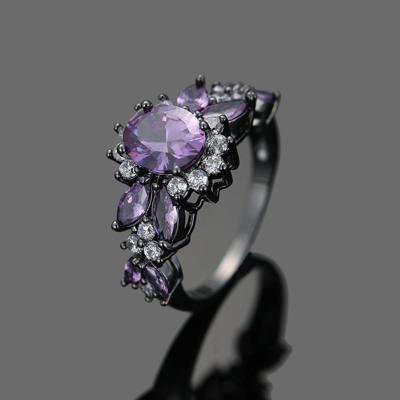 Luxury Zircon Lady Finger Ring Jewelry Accessory by Dealightful Finds