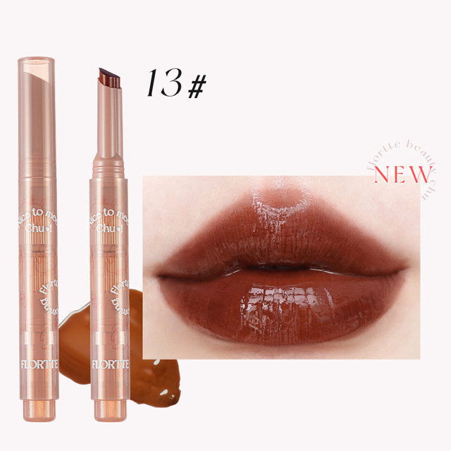 FLORTTE First Kiss Love Stick Lipstick Pen with Mirror by Dealightful Finds