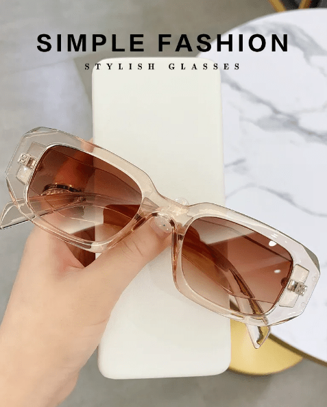 Women’s Irregular Square Sunglasses by Dealightful Finds