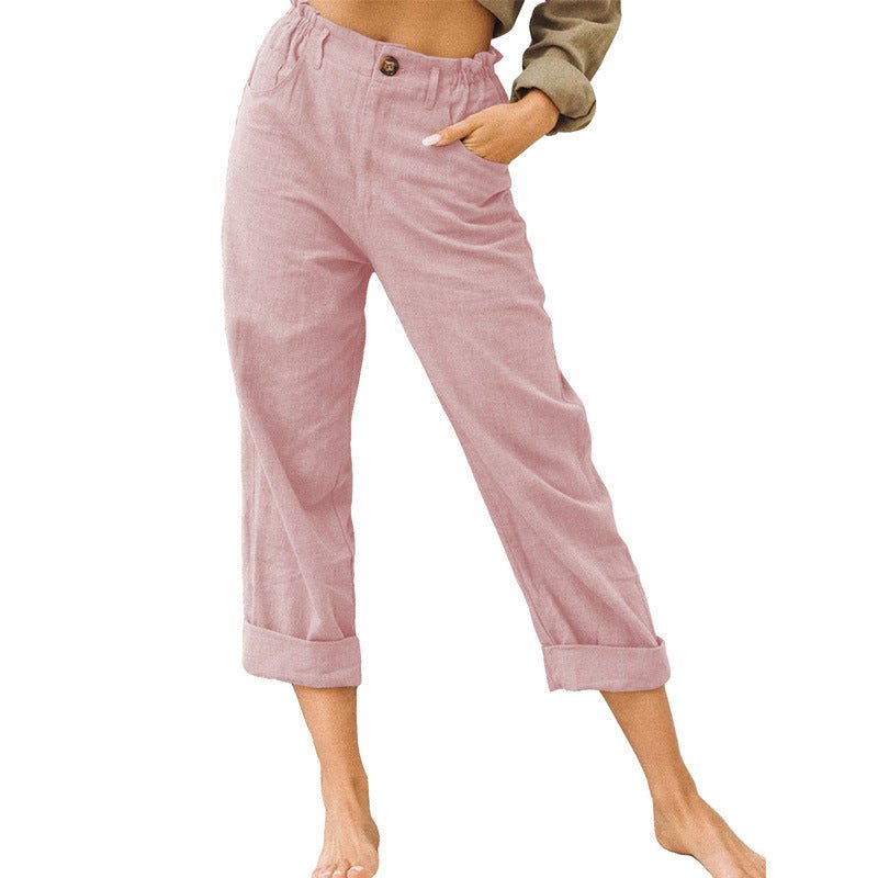Summer Fashion Loose High-Waist Women's Wear by Dealightful Finds