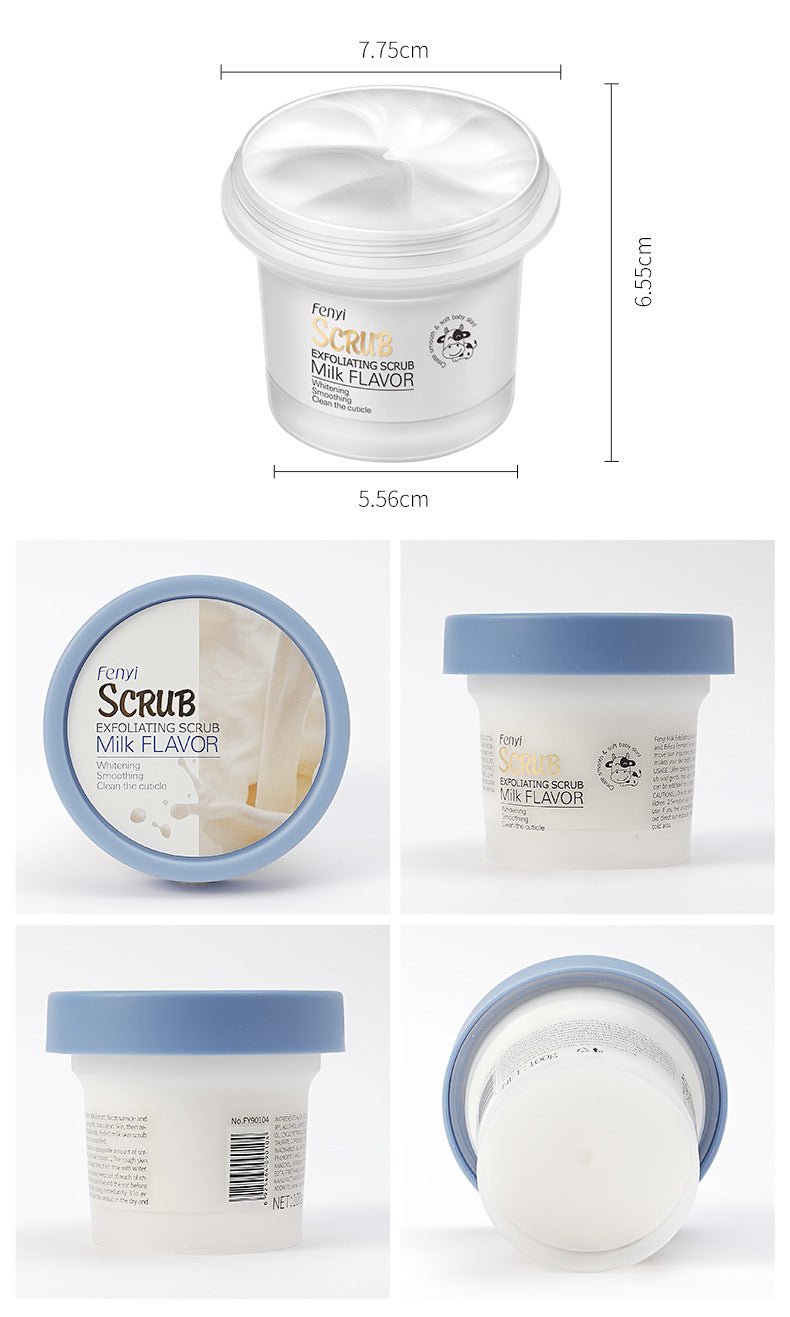 FENYI Milk Exfoliating Scrub 100g for Body Cleansing by Dealightful Finds