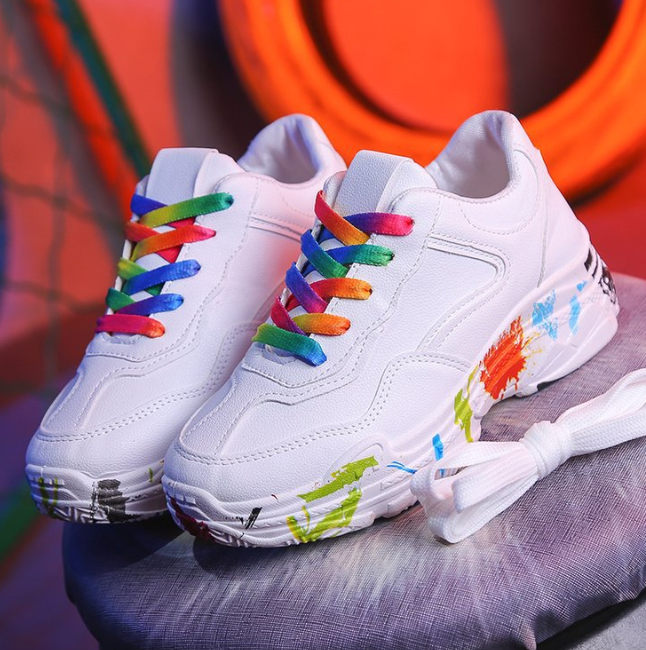 White Sneakers, Sports Shoes, Dad Shoes by Dealightful Finds