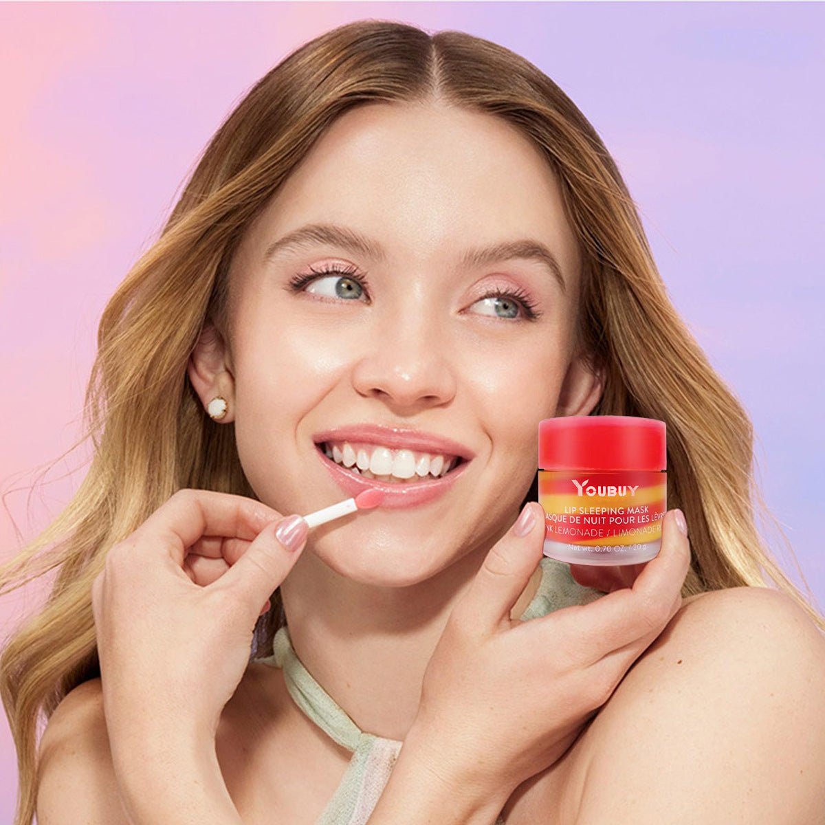 Youbu 2-Color Lip Mask 20g for Exfoliation & Hydration by Dealightful Finds