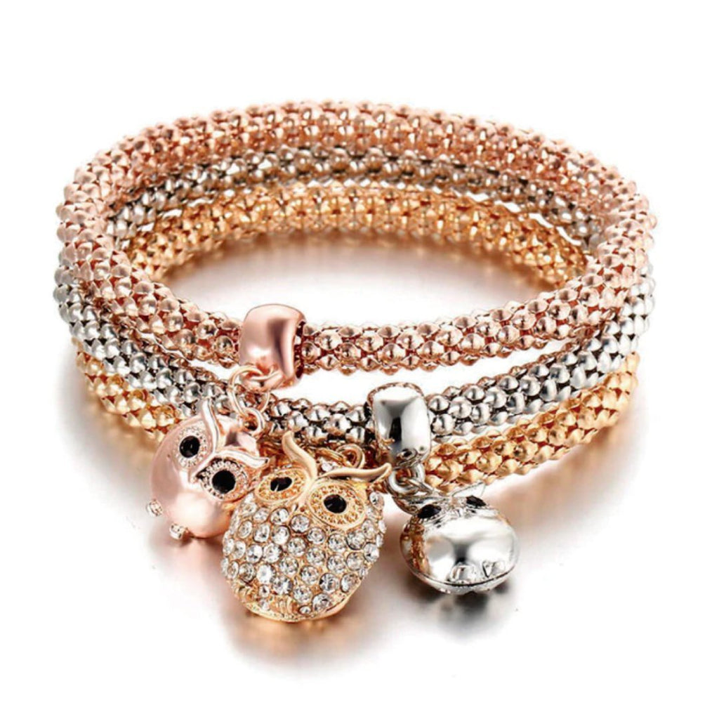 GSR Bracelet Set- Owl by Dealightful Finds