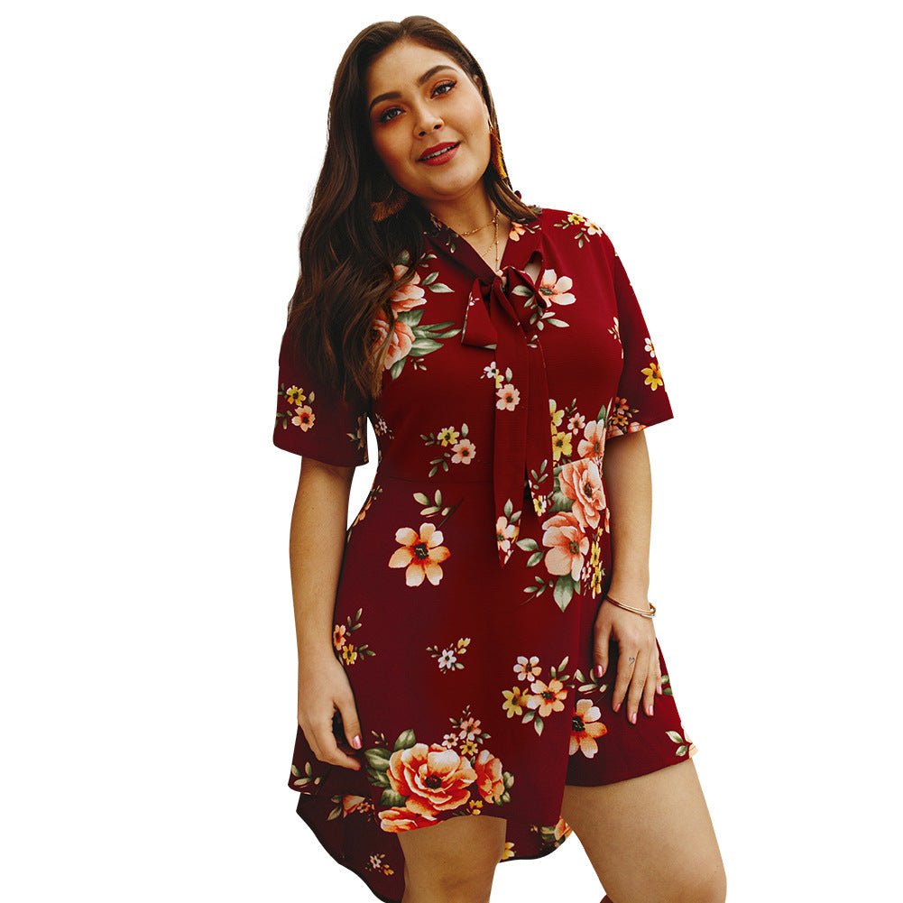 Floral Dress, Trendy Dress, Plus Size Dress by Dealightful Finds