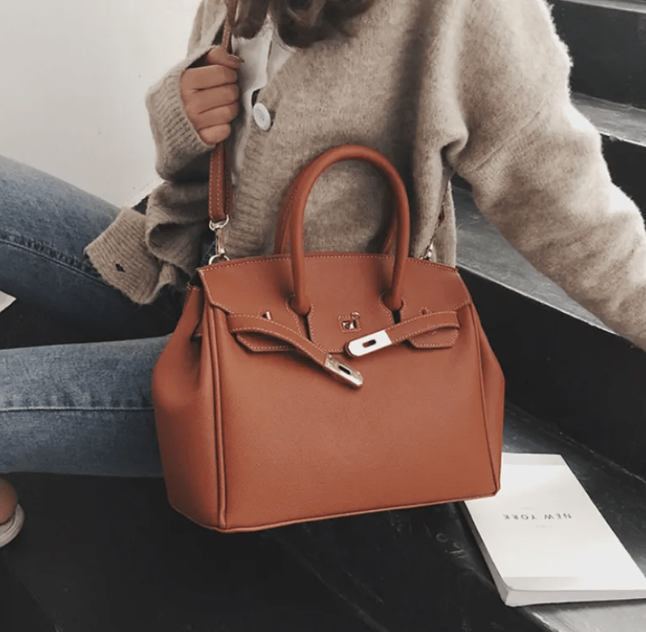 Palm Platinum Handbag by Dealightful Finds