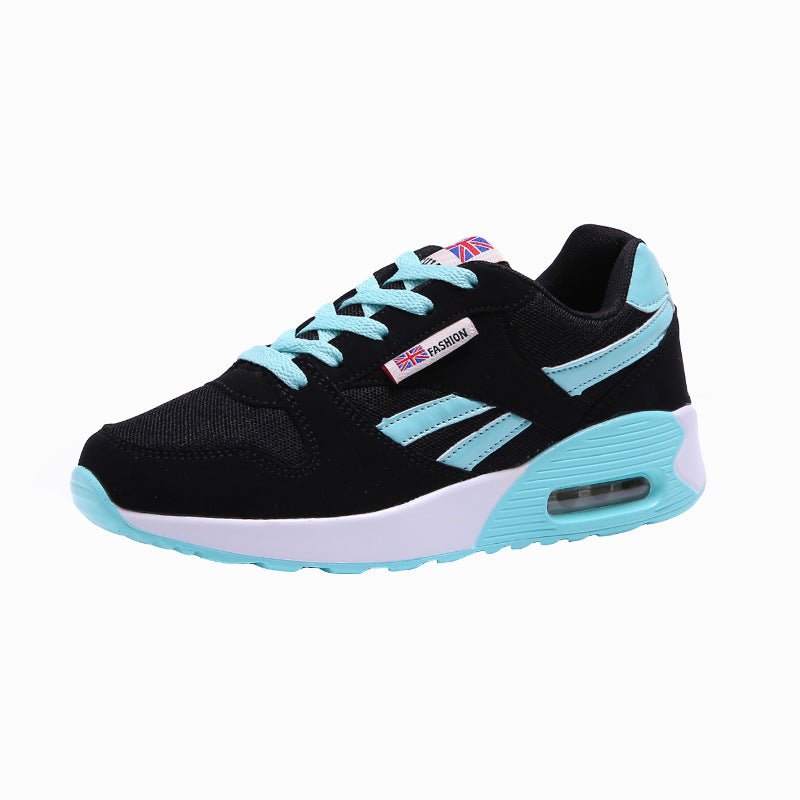 Fashionable Women's Breathable Mesh Lace-Up Sneakers by Dealightful Finds