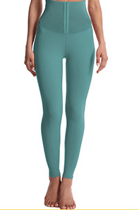 Nude High Waist Yoga Pants for Hips and Abdomen by Dealightful Finds