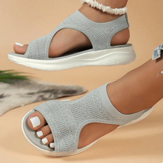 Women’s Knit Summer Sandals by Dealightful Finds
