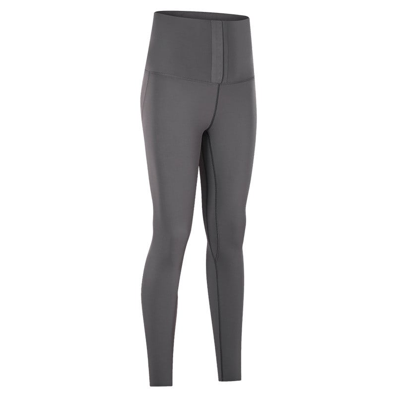 Nude High Waist Yoga Pants for Hips and Abdomen by Dealightful Finds