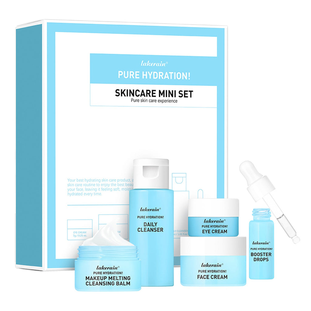 Blue Mini Skin Care Set by Dealightful Finds