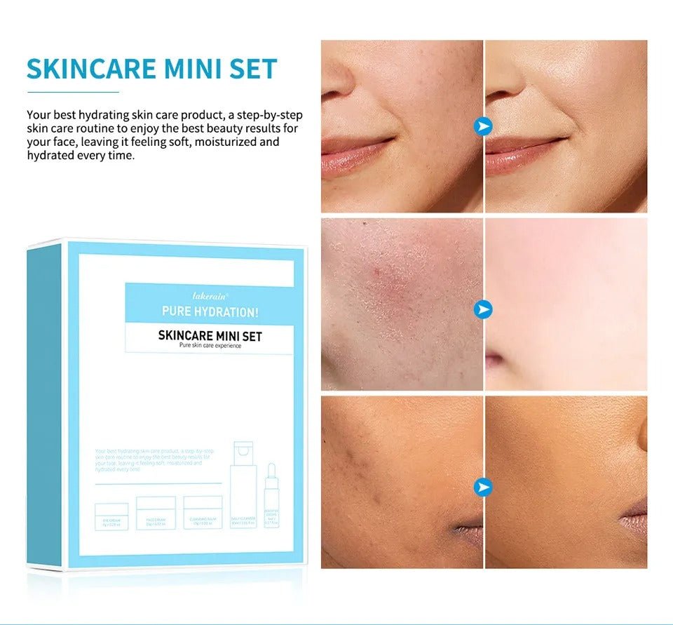 Blue Mini Skin Care Set by Dealightful Finds