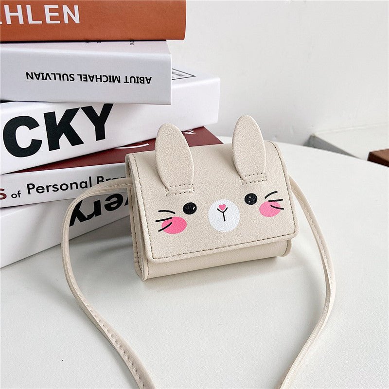 Cute Rabbit Mini Crossbody Bag for Little Girls by Dealightful Finds