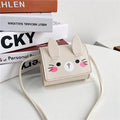 Cute Rabbit Mini Crossbody Bag for Little Girls by Dealightful Finds