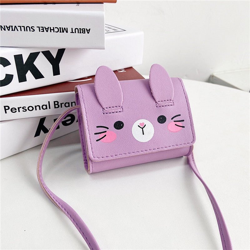 Cute Rabbit Mini Crossbody Bag for Little Girls by Dealightful Finds