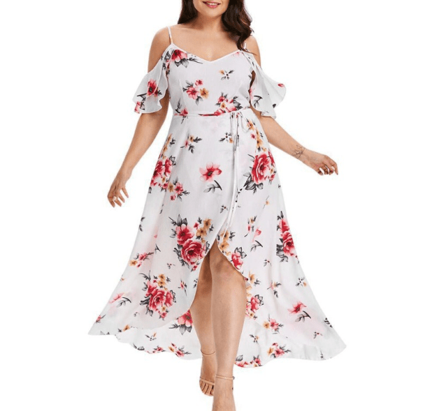 Floral Dress, Trendy Dress, Plus Size Dress by Dealightful Finds