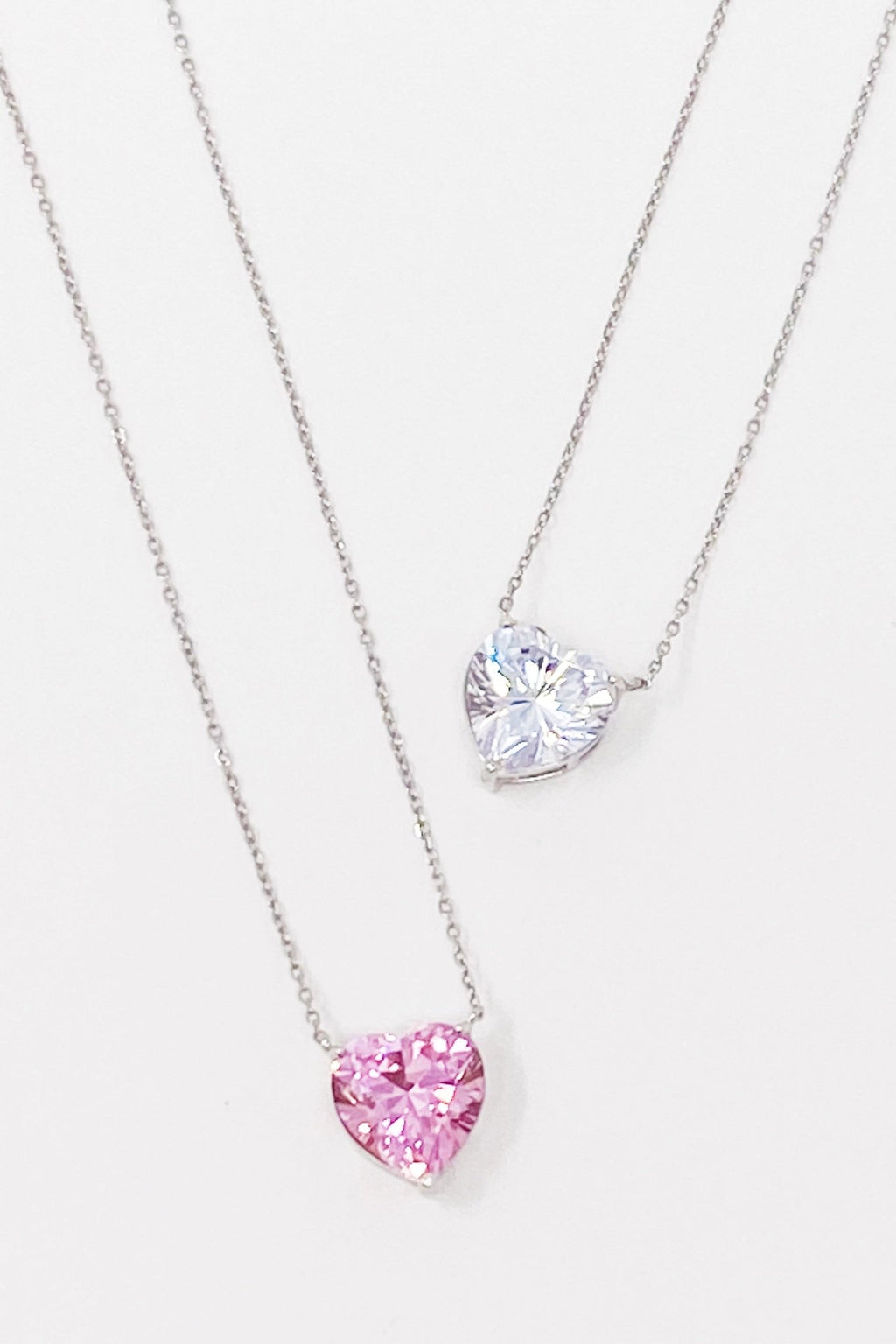 Absolute Beauty Sterling Silver Heart Necklace by Dealightful Finds