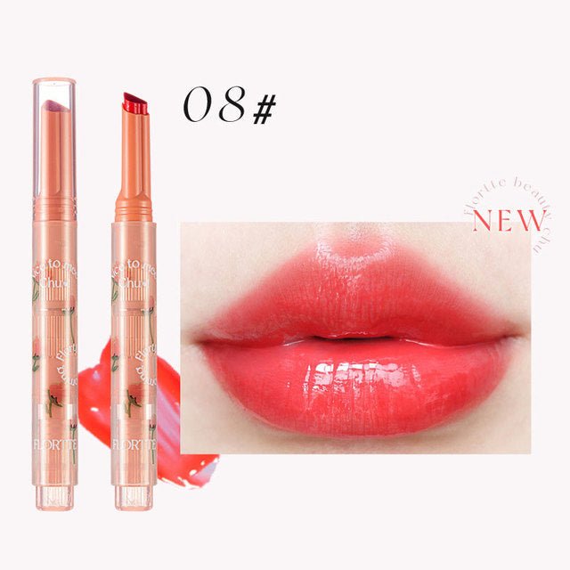 FLORTTE First Kiss Love Stick Lipstick Pen with Mirror by Dealightful Finds