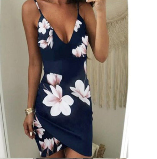 Bodycon Dress, Slim Fit Dress, Sexy Printed Dress by Dealightful Finds