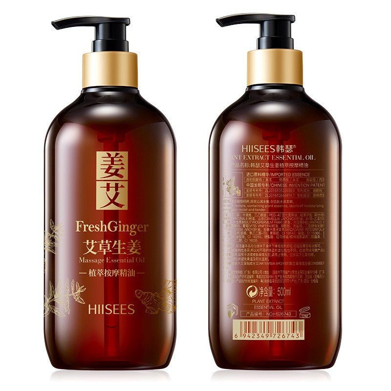 Ginger Essential Oil 500ml for Body Care and Moisture by Dealightful Finds