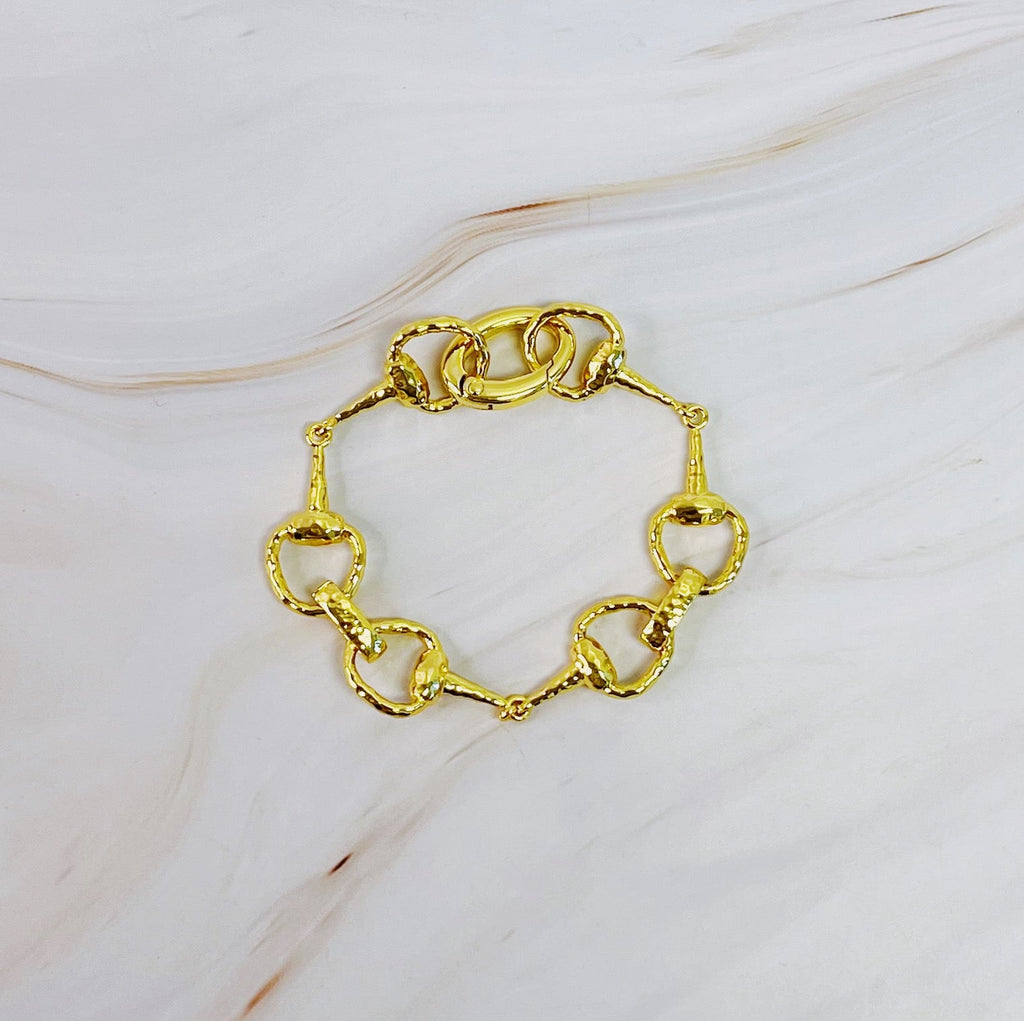 Equestrian Linked Bracelet by Dealightful Finds