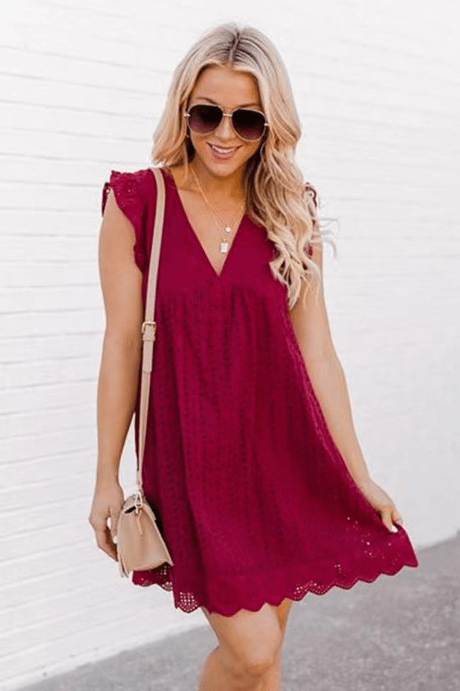 Lace Dresses With Pocket by Dealightful Finds