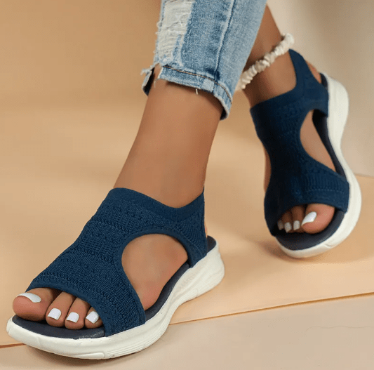 Women’s Knit Summer Sandals by Dealightful Finds