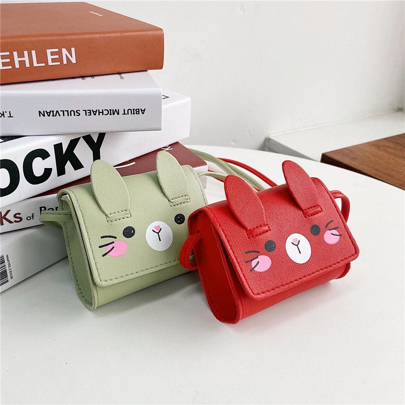 Cute Rabbit Mini Crossbody Bag for Little Girls by Dealightful Finds