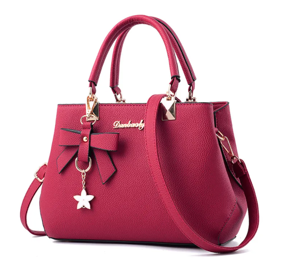 Litchi Pattern One-Shoulder Handbag by Dealightful Finds