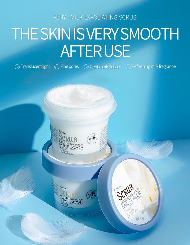 FENYI Milk Exfoliating Scrub 100g for Body Cleansing by Dealightful Finds