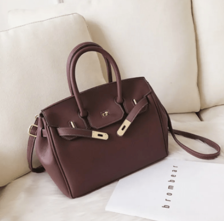 Palm Platinum Handbag by Dealightful Finds