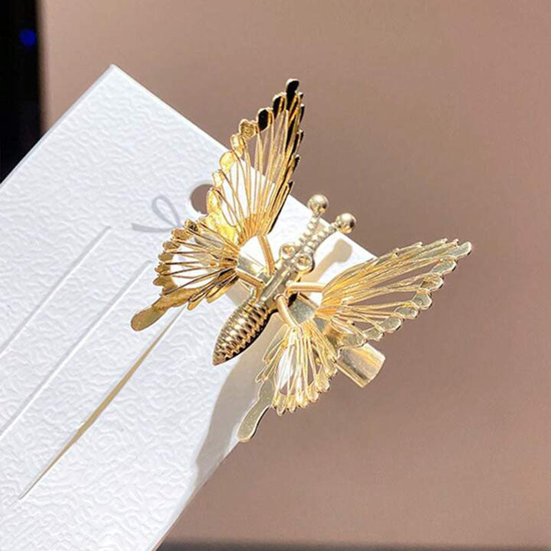 Moving Butterfly Hair Clip - Vintage Chic Accessory by Dealightful Finds