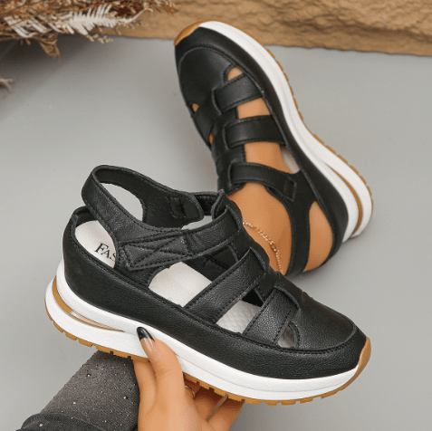 Women’s Thick Sole Breathable Wedge Sandals by Dealightful Finds