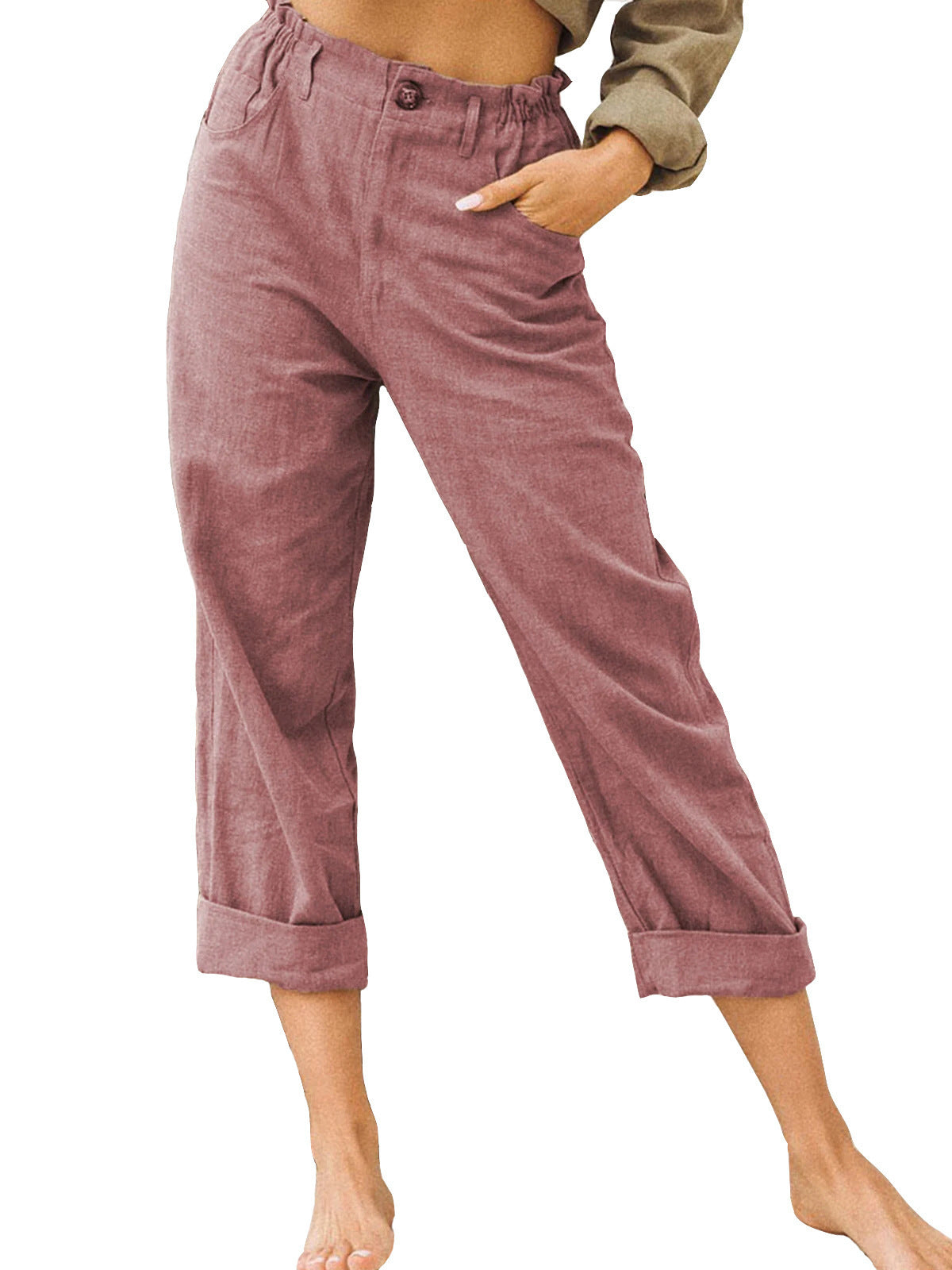 Summer Fashion Loose High-Waist Women's Wear by Dealightful Finds