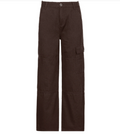 Vintage Wide Leg Cargo Pants for Women - Denim Trousers by Dealightful Finds