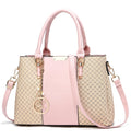 Purse and Handbags for Women 3 Zip Compartments Tote Bag Designer Shoulder Purse Top Handle Satchel Bags by Dealightful Finds