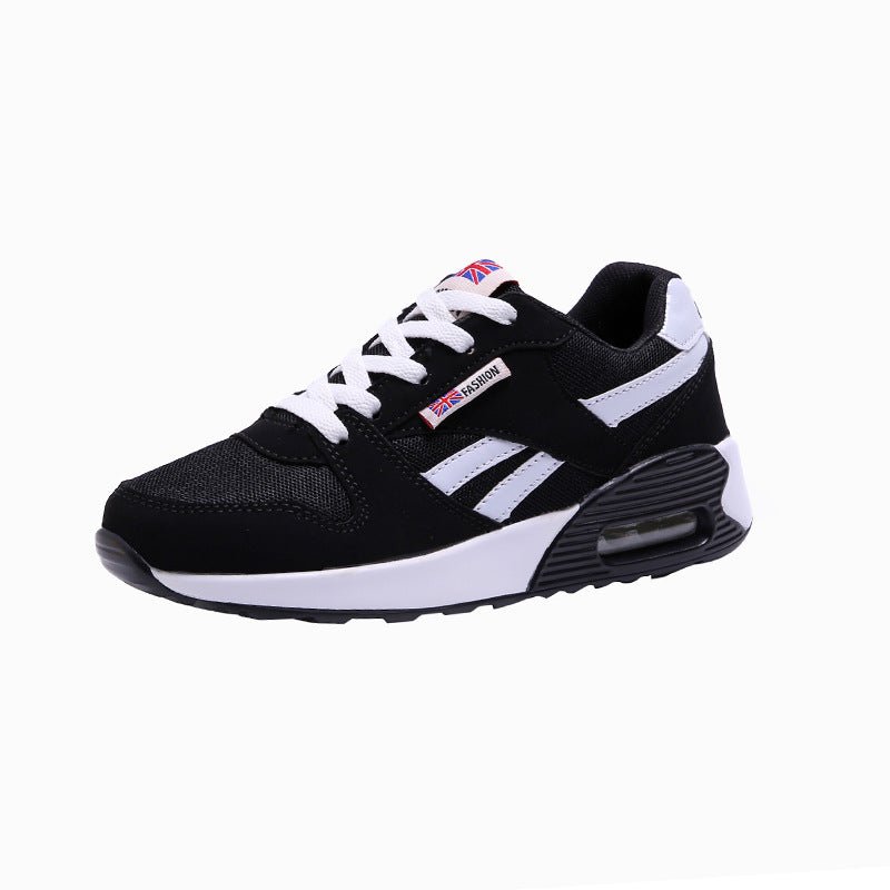 Fashionable Women's Breathable Mesh Lace-Up Sneakers by Dealightful Finds