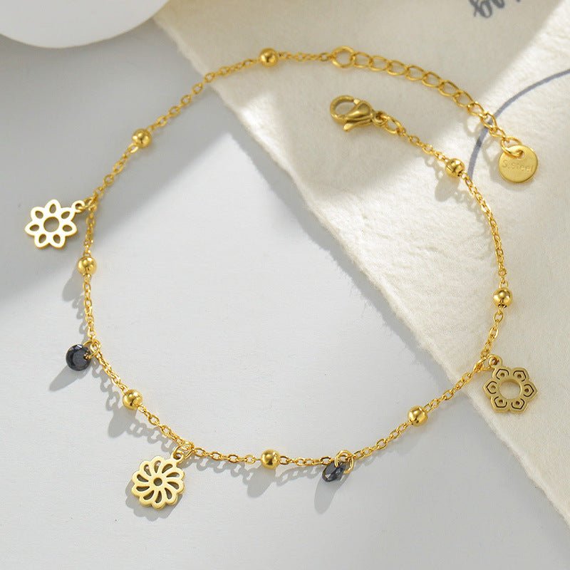 Zircon Tone Pendant Bracelet for Women by Dealightful Finds